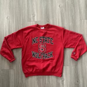 NC State Champion Crewneck Sweatshirt Size Large